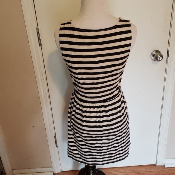 Loft Petite Sleeveless Dress With Lace - Picture 4 of 6